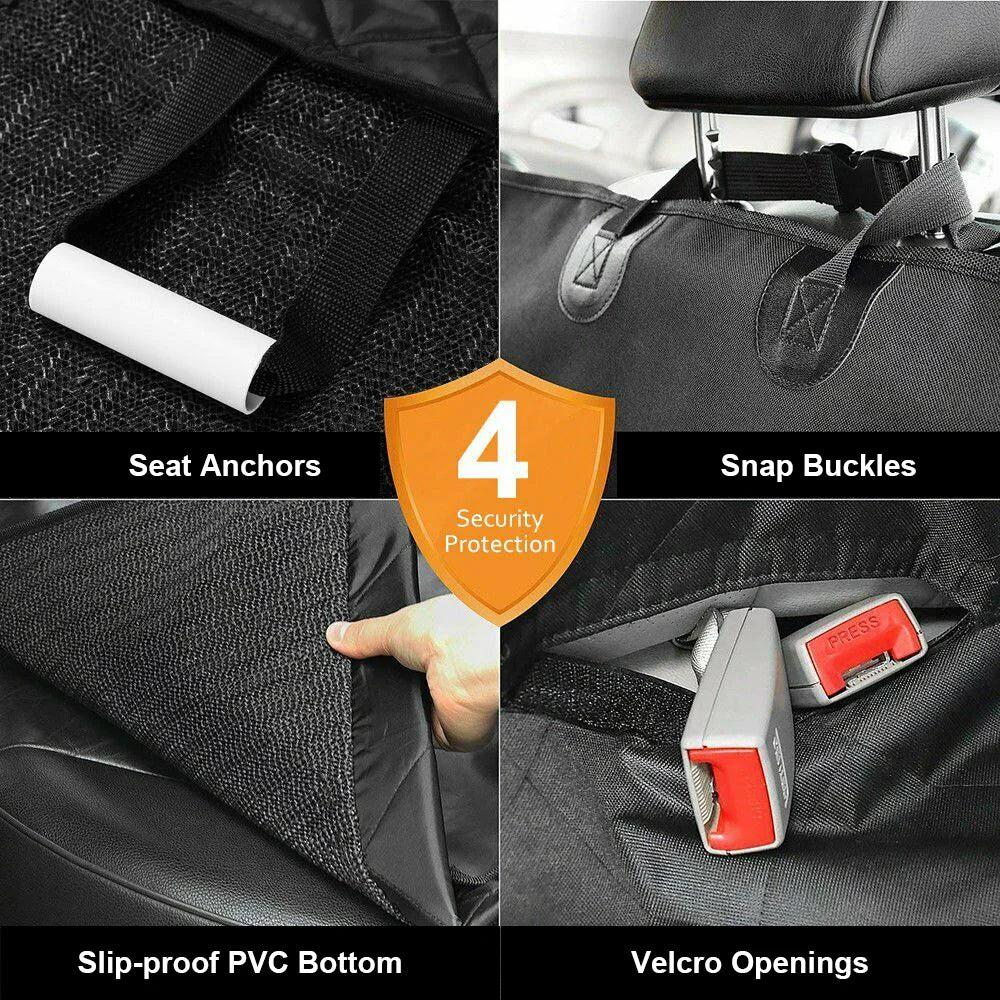 Car Pet Seat Pad Waterproof Dirt Resistant Suitable Multiple Models Cars Rear Seats Cushion Dog Car Seat Cover for Back Seat